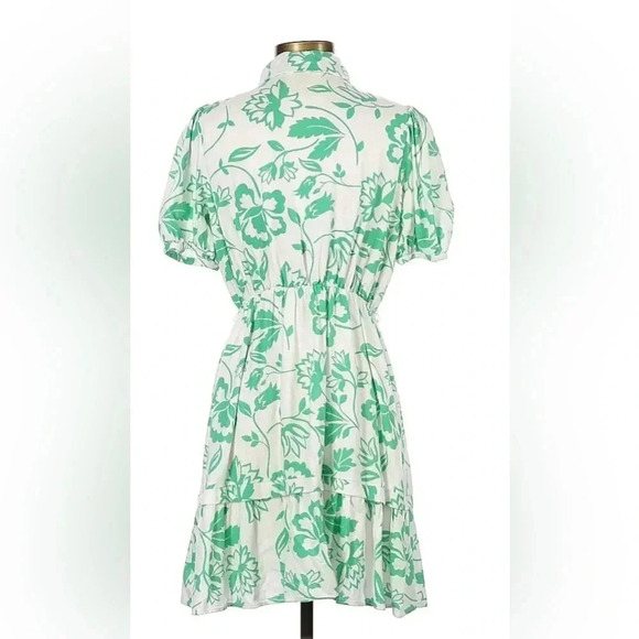 Draper James Womens Size S Dress green and white - Picture 2 of 3
